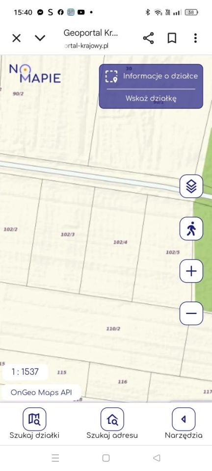 Działka rolno-budowlana Blizno