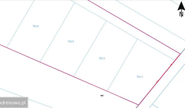 Działka inwestycyjna Wielogóra