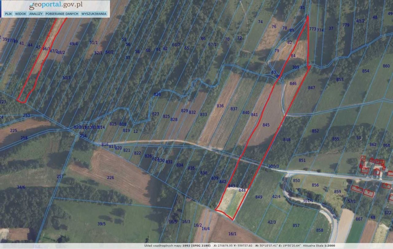 Działka rolno-budowlana Imbramowice. Zdjęcie 4