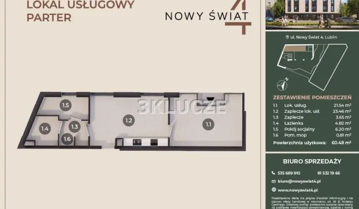 Lokal Lublin Śródmieście, ul. Nowy Świat