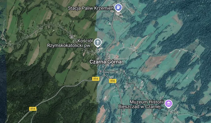 Działka rolno-budowlana Czarna Górna