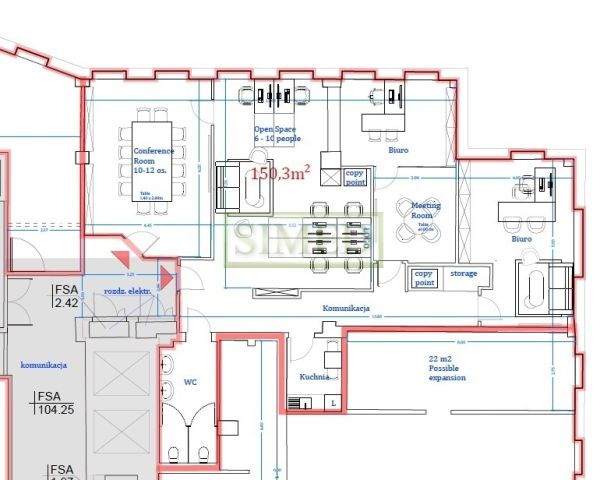 Biuro Warszawa Mokotów. Zdjęcie 17