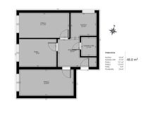 Mieszkanie 3-pokojowe Wrocław Krzyki, ul. Skwierzyńska. Zdjęcie 1