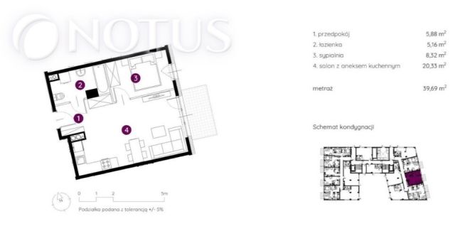 Mieszkanie 2-pokojowe Katowice, ul. Karoliny. Zdjęcie 4