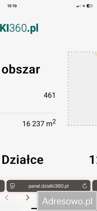 Działka rolna Krzętów. Zdjęcie 1