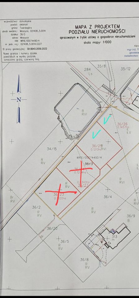 Działka budowlana Twardogóra Osiedle, ul. Sportowa. Zdjęcie 2