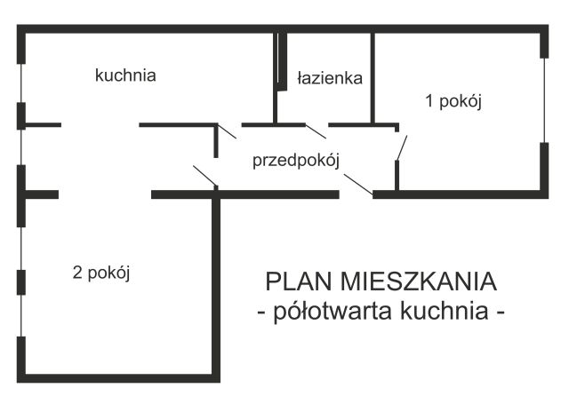 Mieszkanie 2-pokojowe Kraków Ruczaj, ul. Zachodnia. Zdjęcie 10