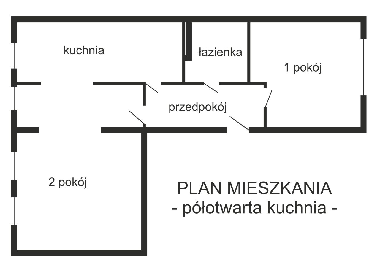 Mieszkanie 2-pokojowe Kraków Ruczaj, ul. Zachodnia. Zdjęcie 10