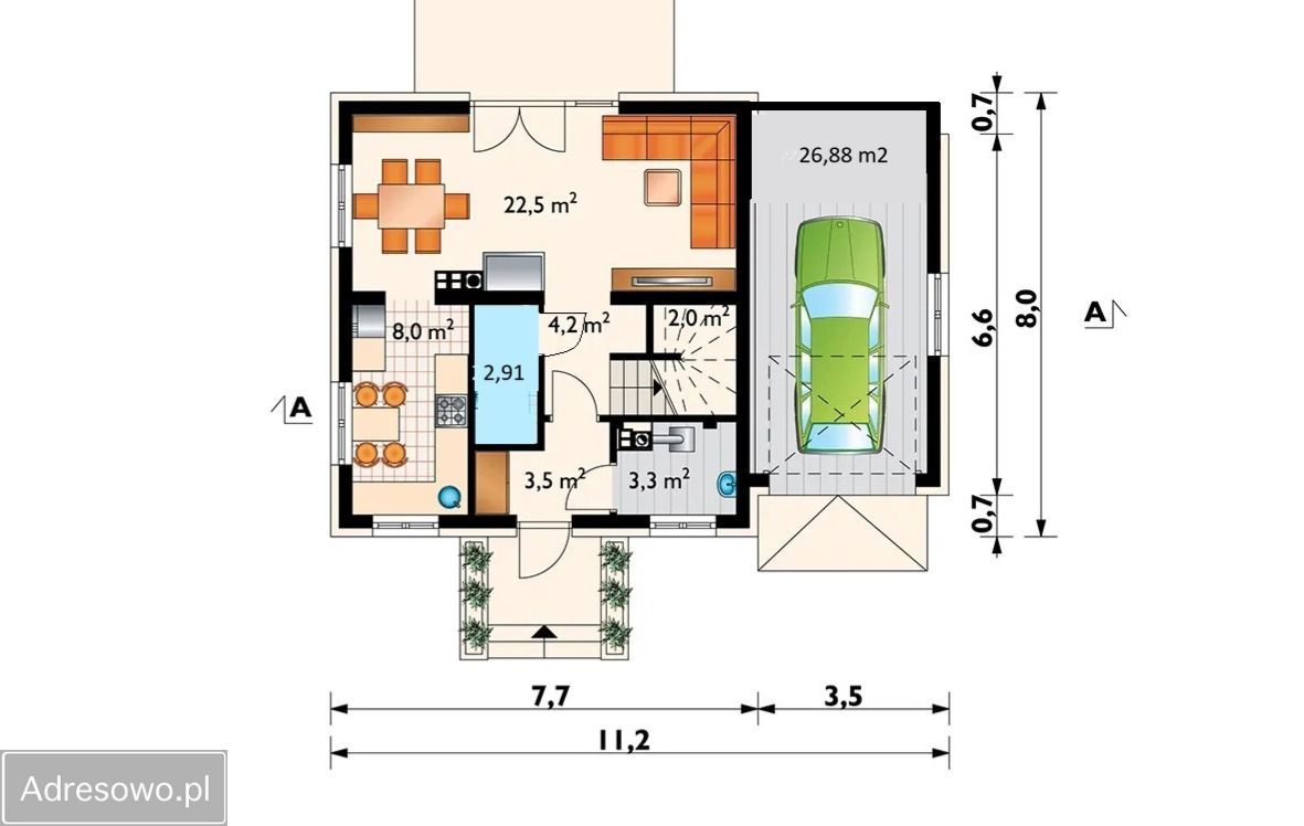 dom wolnostojący, 5 pokoi Orzesze, ul. Żorska. Zdjęcie 5
