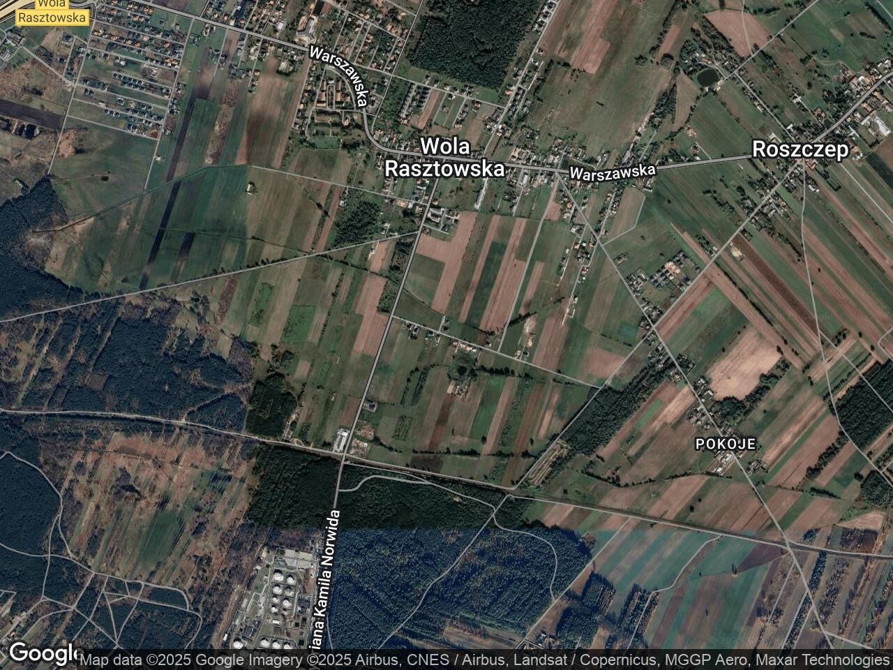 Działka budowlana Wola Rasztowska, ul. Kresowa