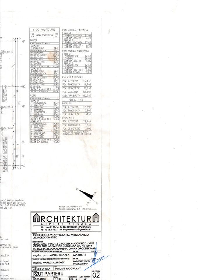 bliźniak Adamowizna, ul. Dobra. Zdjęcie 1