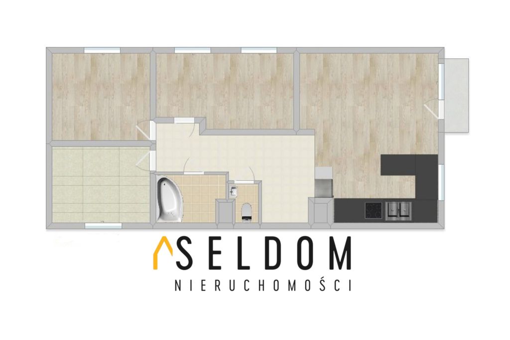 Mieszkanie 4-pokojowe Konin, ul. Józefa Piłsudskiego. Zdjęcie 12