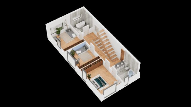 bliźniak, 5 pokoi Warszawa Wawer. Zdjęcie 6