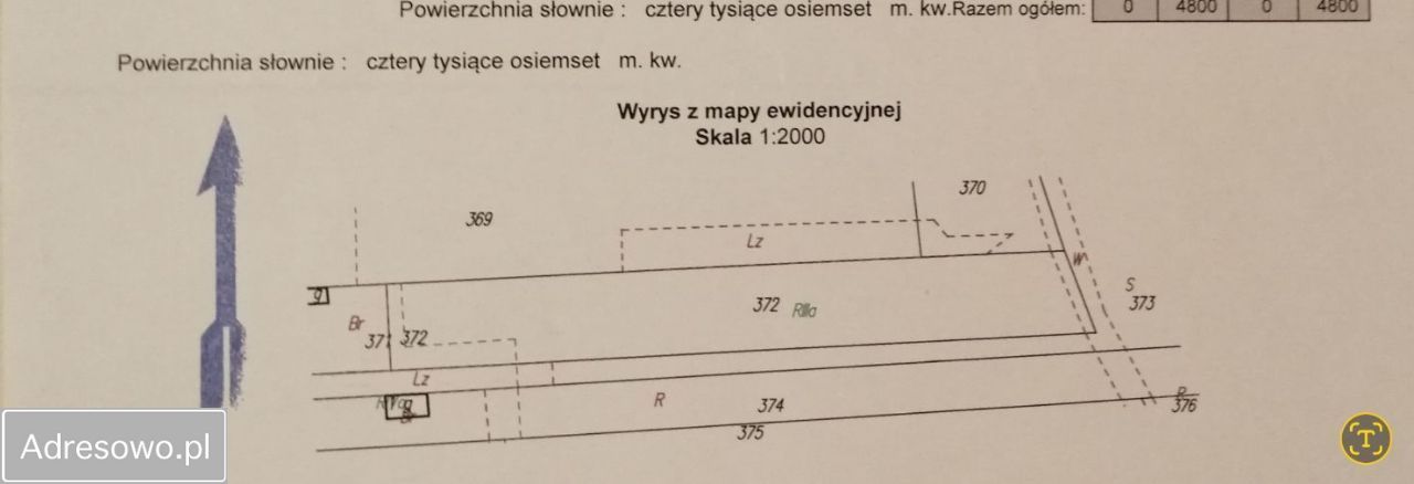 Działka rolno-budowlana Goleńsko. Zdjęcie 3