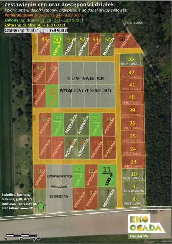 Działka budowlana Malanów. Zdjęcie 5