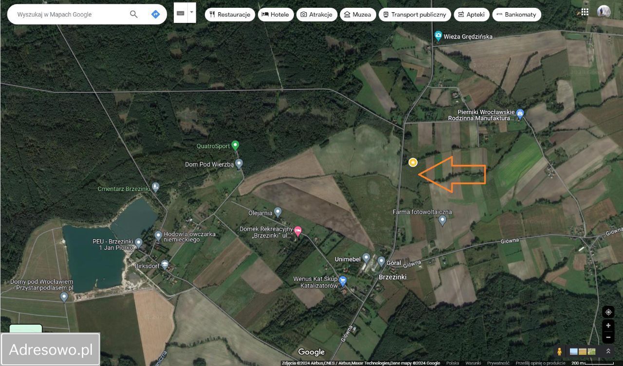 Działka rolna Grędzina. Zdjęcie 2