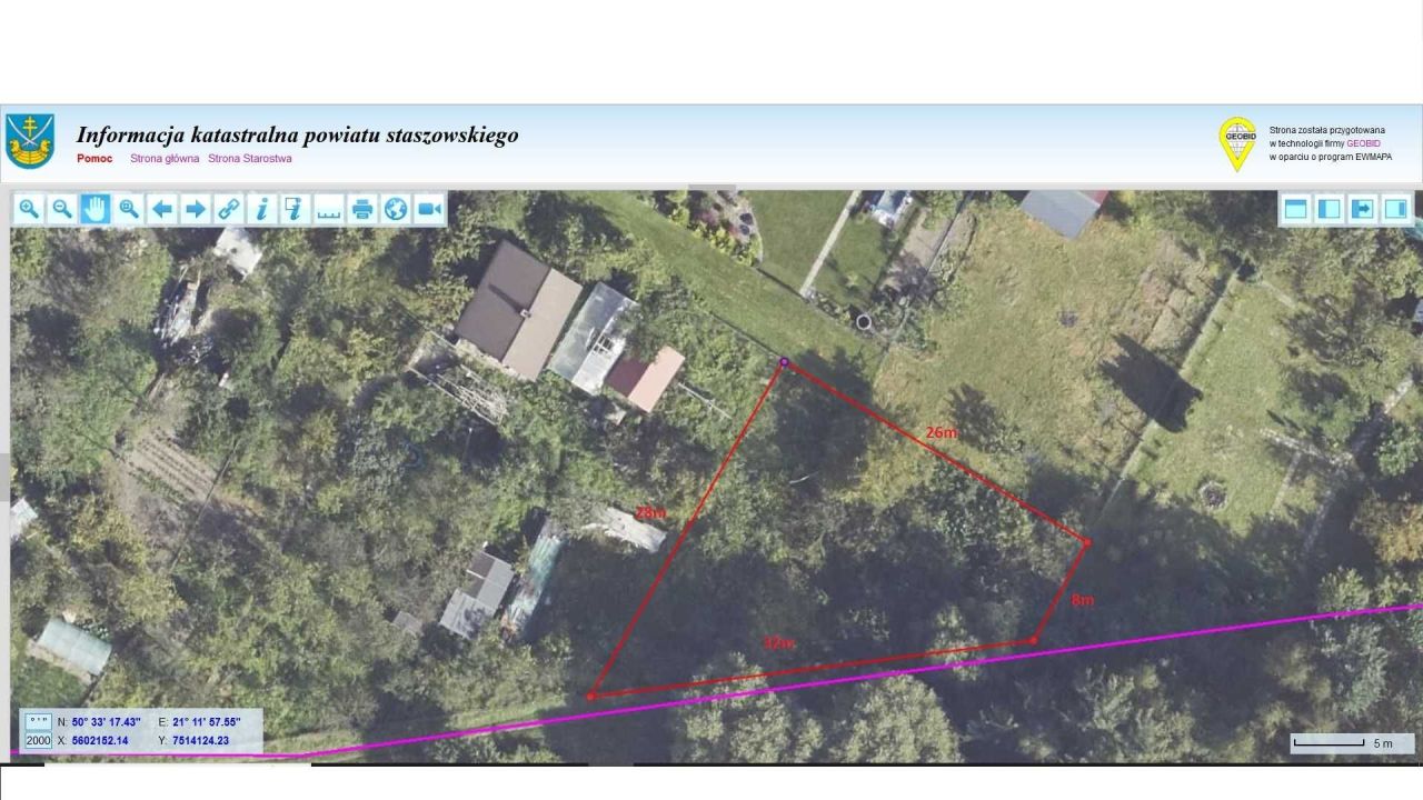 Działka rod Staszów Golejów. Zdjęcie 4