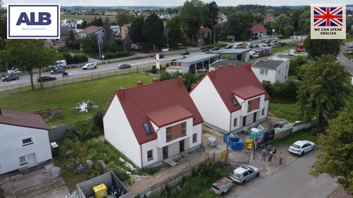 bliźniak, 4 pokoje Łęgowo. Zdjęcie 4