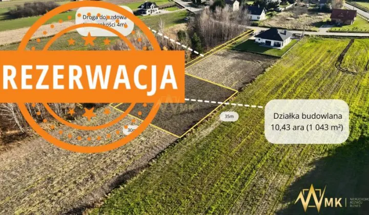 Działka budowlana Śmigno
