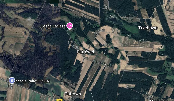 Działka rolna Patrówek