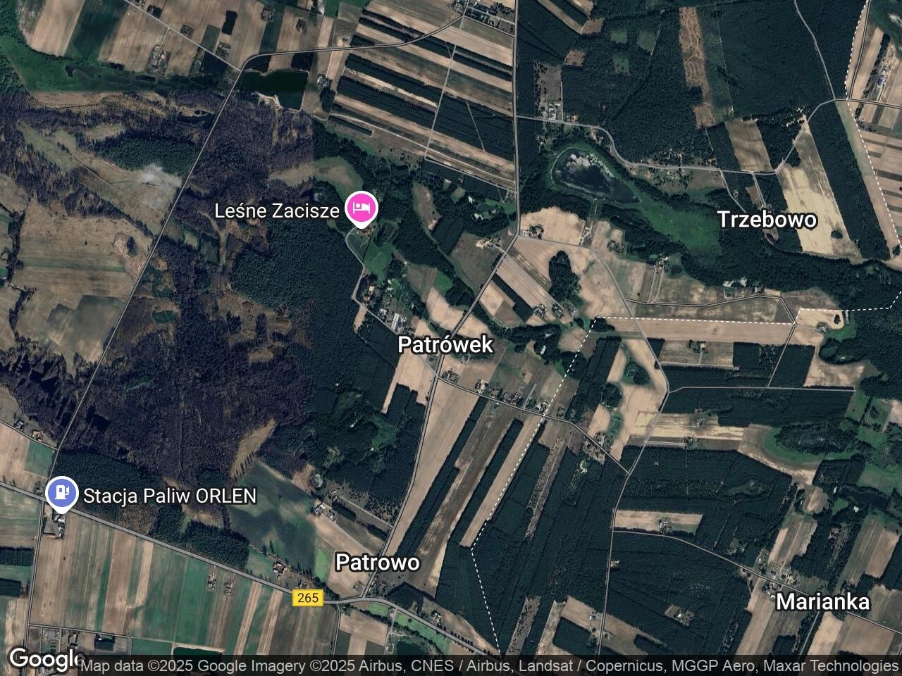 Działka rolna Patrówek