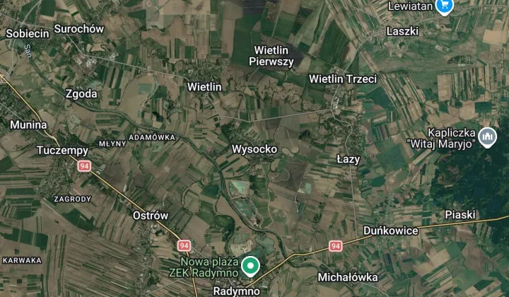 Działka rolna Wysocko