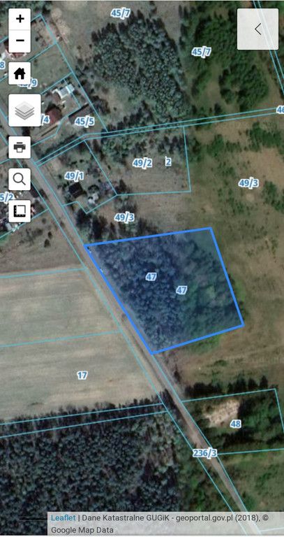 Działka budowlana Chomino. Zdjęcie 2