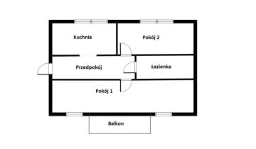 Mieszkanie 2-pokojowe Warszawa Ursynów, ul. Stanisława Kazury