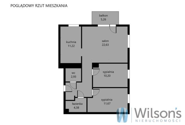 Mieszkanie 3-pokojowe Warszawa Praga, ul. Optyków. Zdjęcie 14