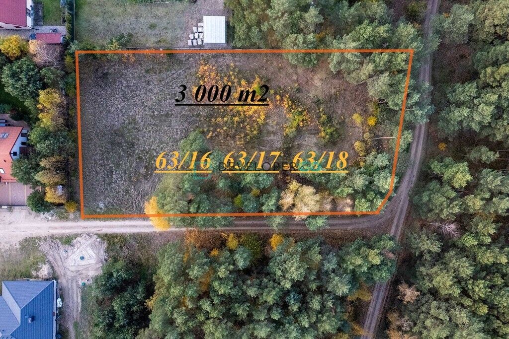 Działka budowlana Antonie, ul. Bursztynowa