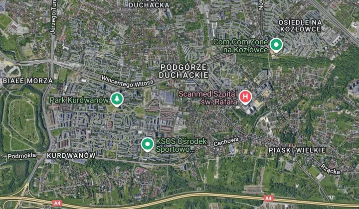 Mieszkanie 2-pokojowe Kraków Kurdwanów, ul. Kordiana