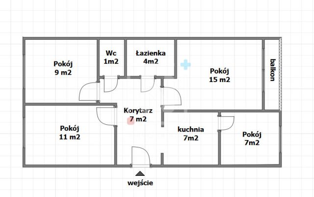 Mieszkanie 4-pokojowe Warszawa Ursynów, ul. Związku Walki Młodych. Zdjęcie 7
