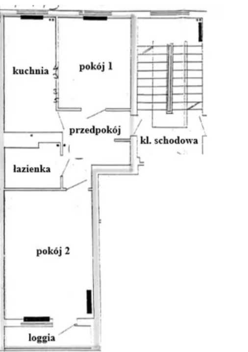 Mieszkanie 2-pokojowe Racibórz, ul. Ludwika Waryńskiego. Zdjęcie 7