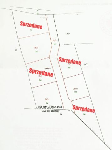 Działka budowlana Niwy Jutroszewskie. Zdjęcie 2