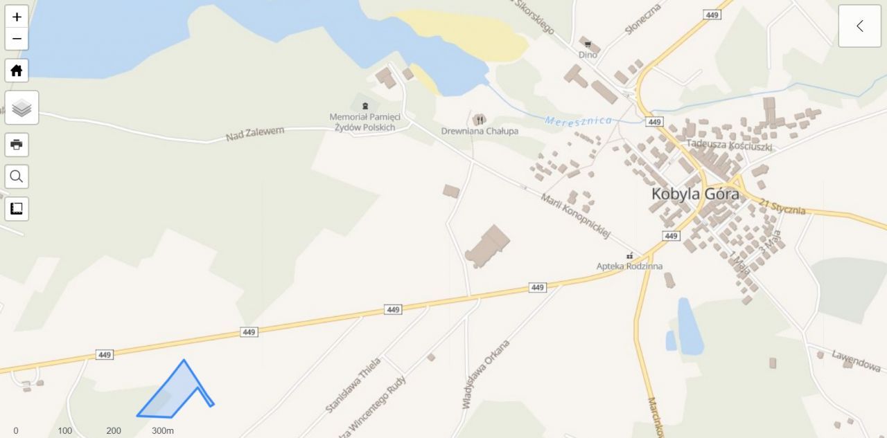 Działka budowlana Kobyla Góra Sójka, ul. Powstańców Wielkopolskich. Zdjęcie 4