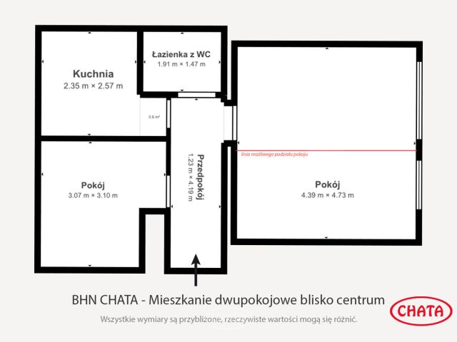 Mieszkanie 2-pokojowe Wrocław Stare Miasto, ul. Żytnia. Zdjęcie 12