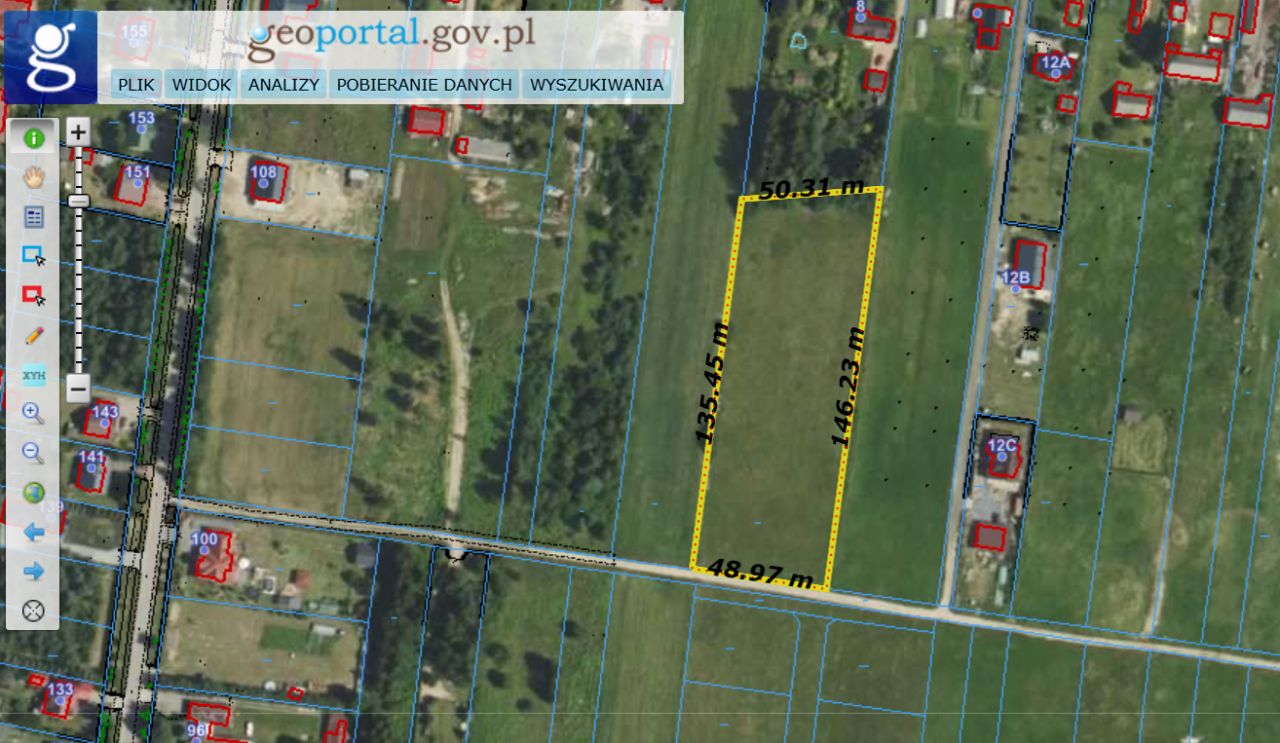 Działka rolno-budowlana Lipiny. Zdjęcie 5