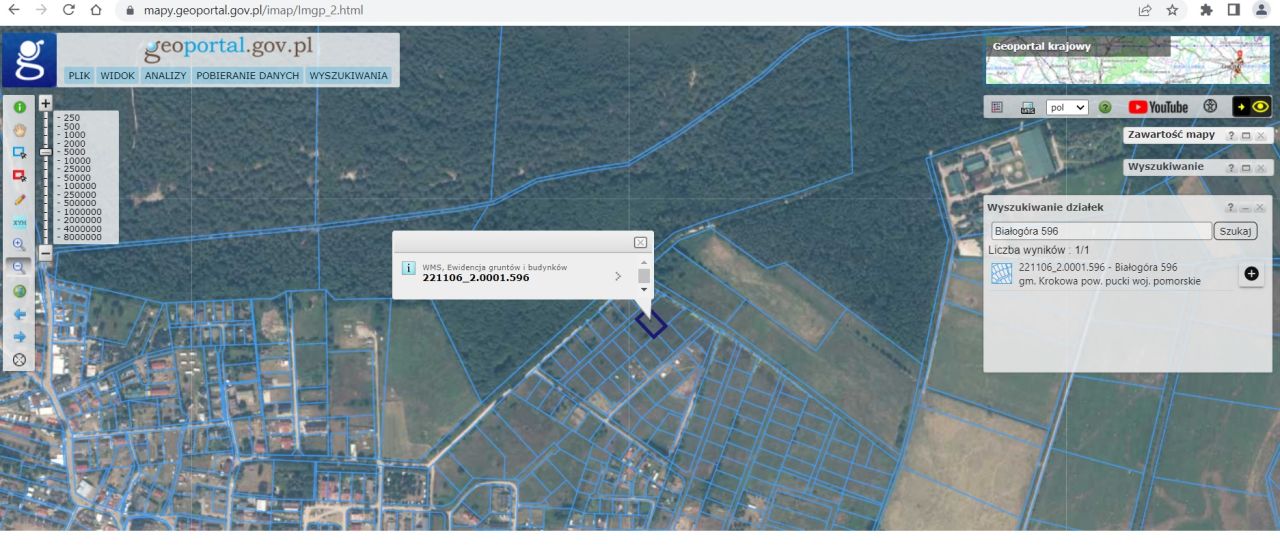Działka rolna Białogóra. Zdjęcie 4