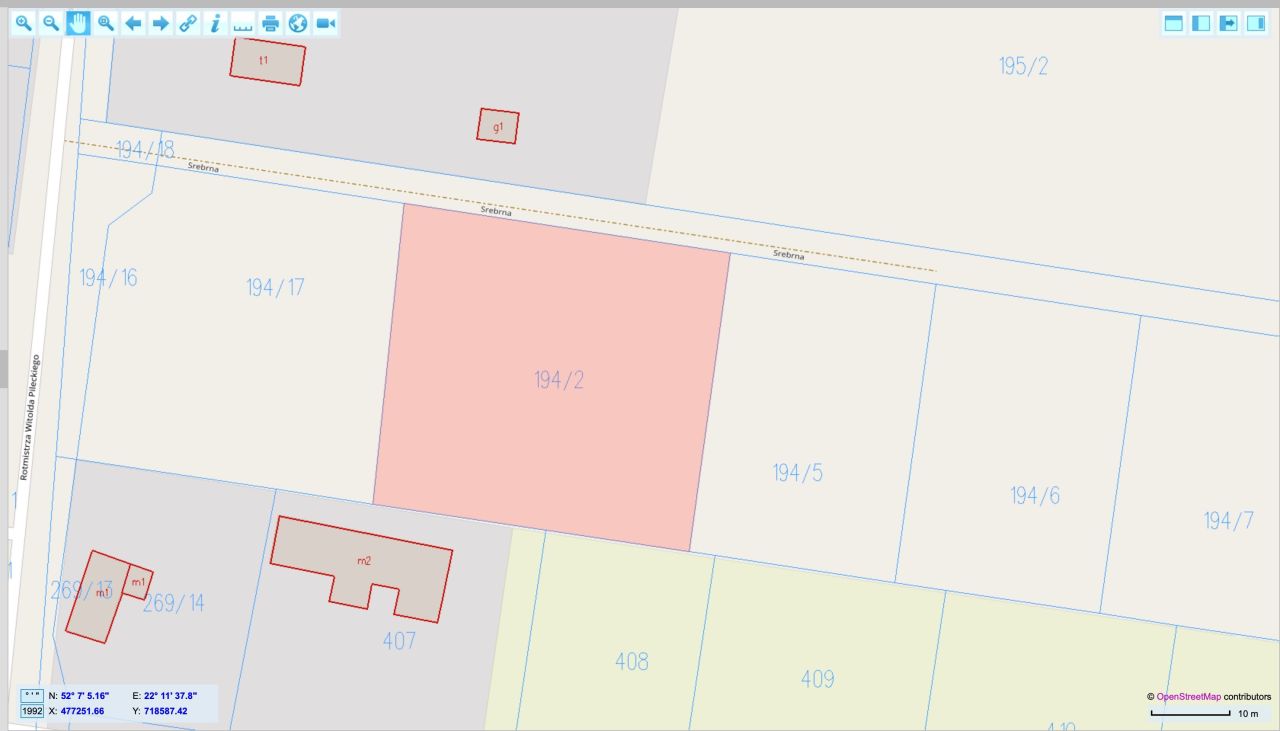 Działka budowlana Teodorów. Zdjęcie 2