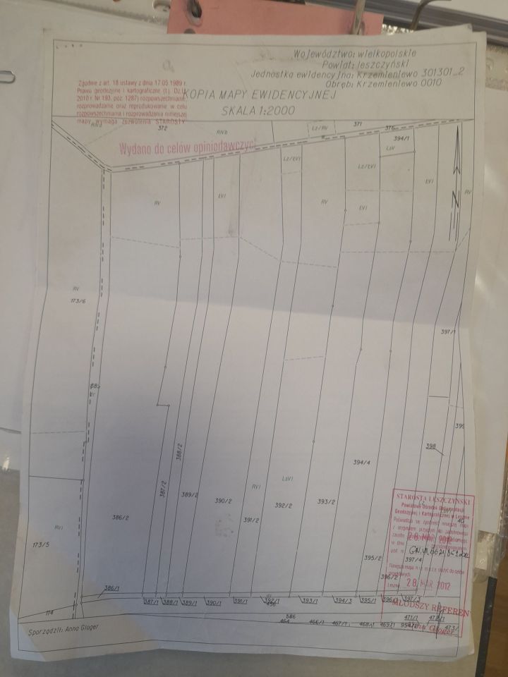 Działka inwestycyjna Krzemieniewo. Zdjęcie 2