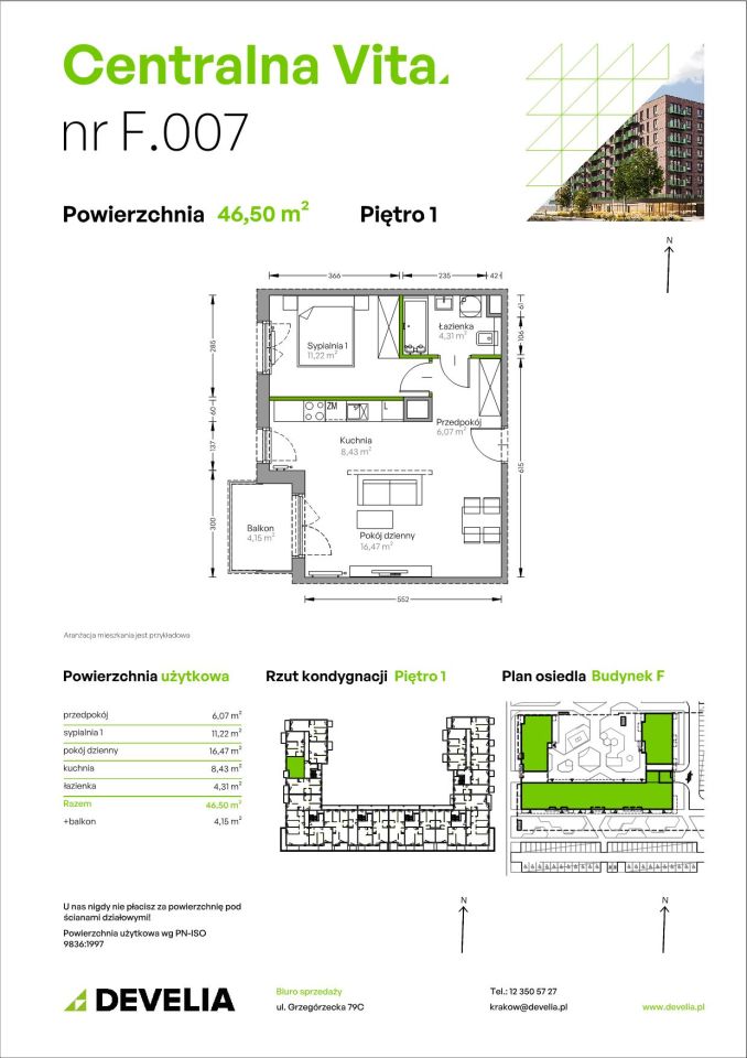 Mieszkanie 2-pokojowe Kraków Czyżyny, ul. Romana Ciesielskiego. Zdjęcie 14