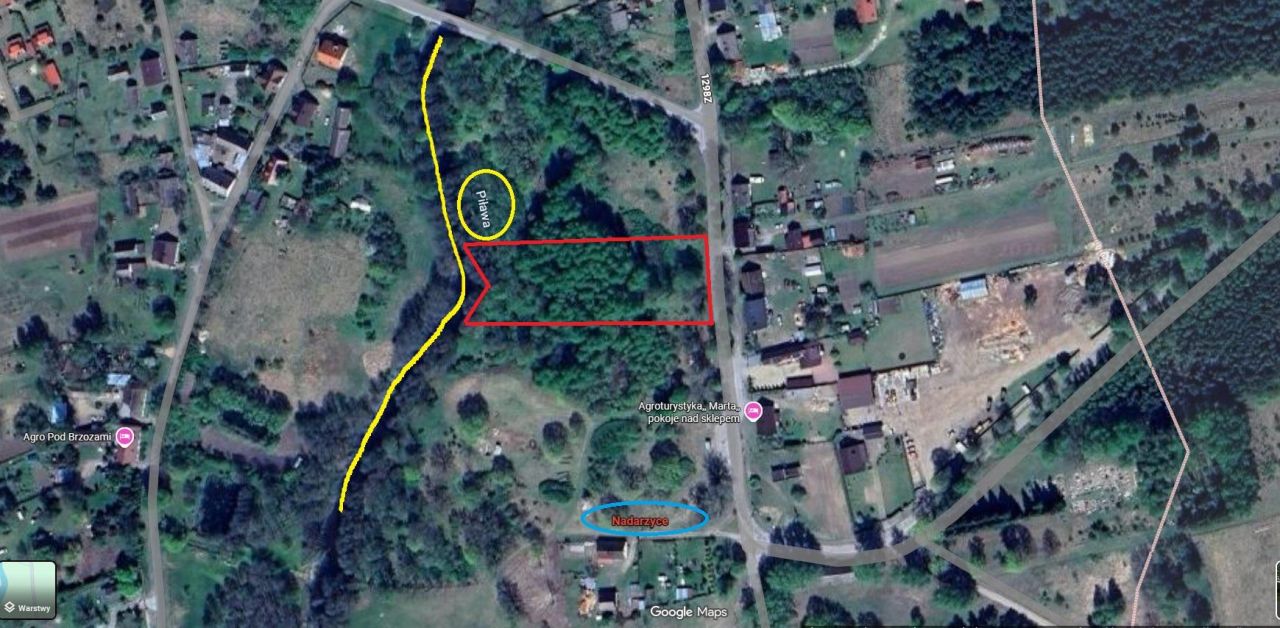 Działka budowlana Nadarzyce. Zdjęcie 2