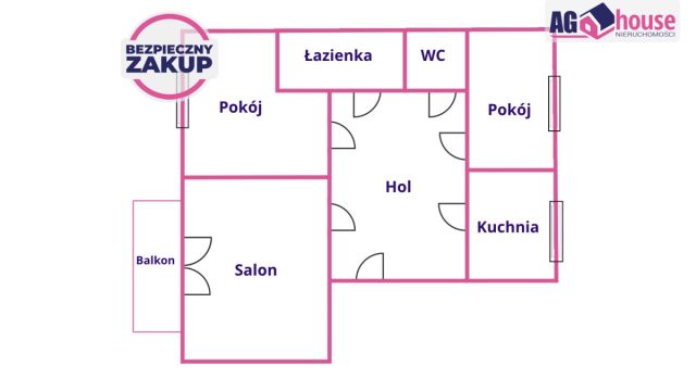 Mieszkanie 3-pokojowe Gdańsk Orunia, ul. Uranowa. Zdjęcie 12