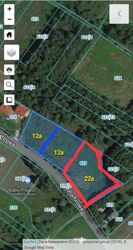 Działka rolno-budowlana Zalas, ul. Porfirowa. Zdjęcie 2