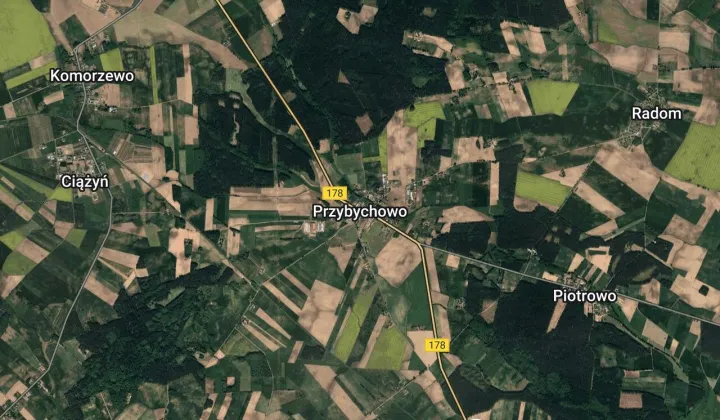 Działka budowlana Przybychowo