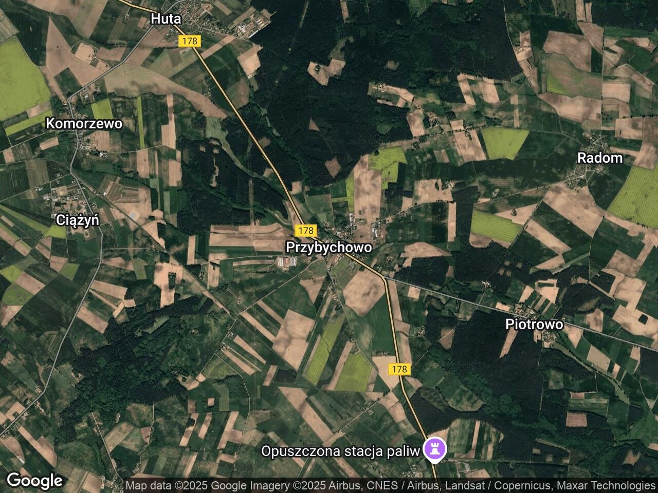 Działka budowlana Przybychowo