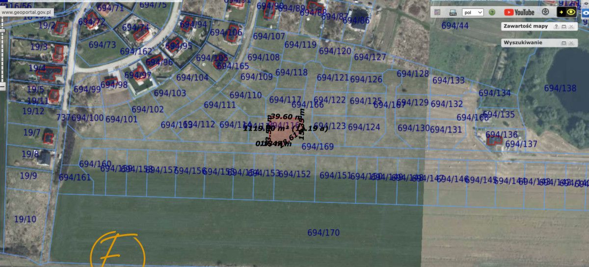 Działka inwestycyjna Kunice. Zdjęcie 2