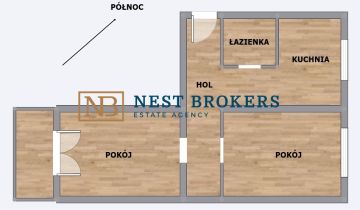 Mieszkanie 2-pokojowe Kraków Nowa Huta, os. Urocze