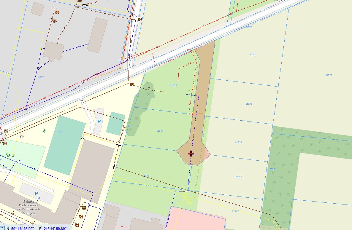 Działka budowlana Wadowice Dolne. Zdjęcie 3