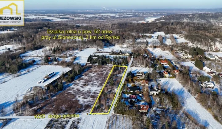 Działka rolna Kazimierz Dolny Cholewianka, ul. Słoneczna